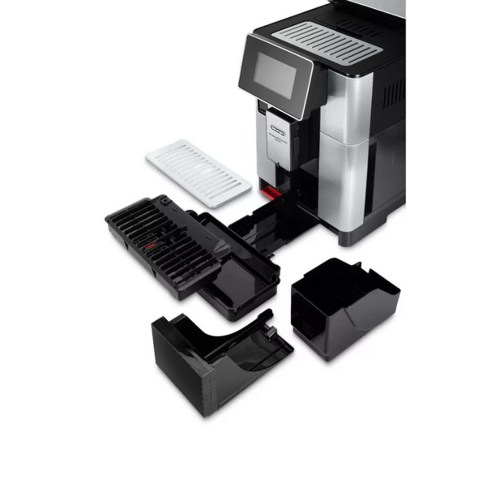De'Longhi PrimaDonna Soul ECAM610.75.MB Bean to Cup Coffee Machine – Silver and Black