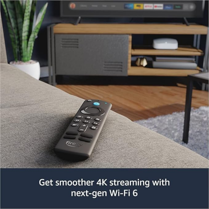 Amazon Fire TV 4K Stick – Fast Streaming, Live TV - Black