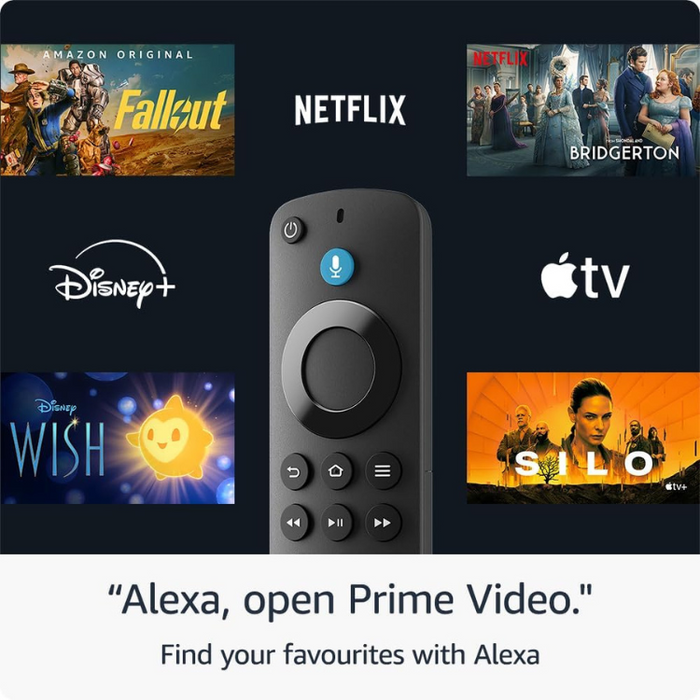 Amazon Fire TV Stick HD (2024) with Alexa Voice Remote & Live TV Guide