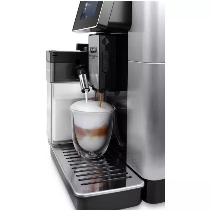 De'Longhi PrimaDonna Soul ECAM610.75.MB Bean to Cup Coffee Machine – Silver and Black