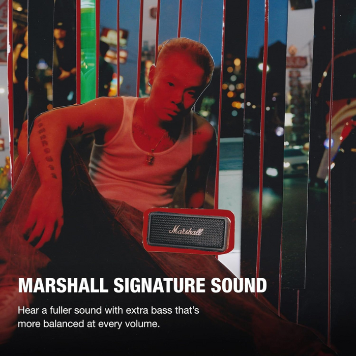 Marshall Emberton III Wireless Bluetooth Speaker – Black