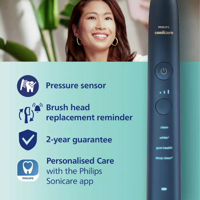 Philips Sonicare DiamondClean 9000: Smart Brushing, Aquamarine