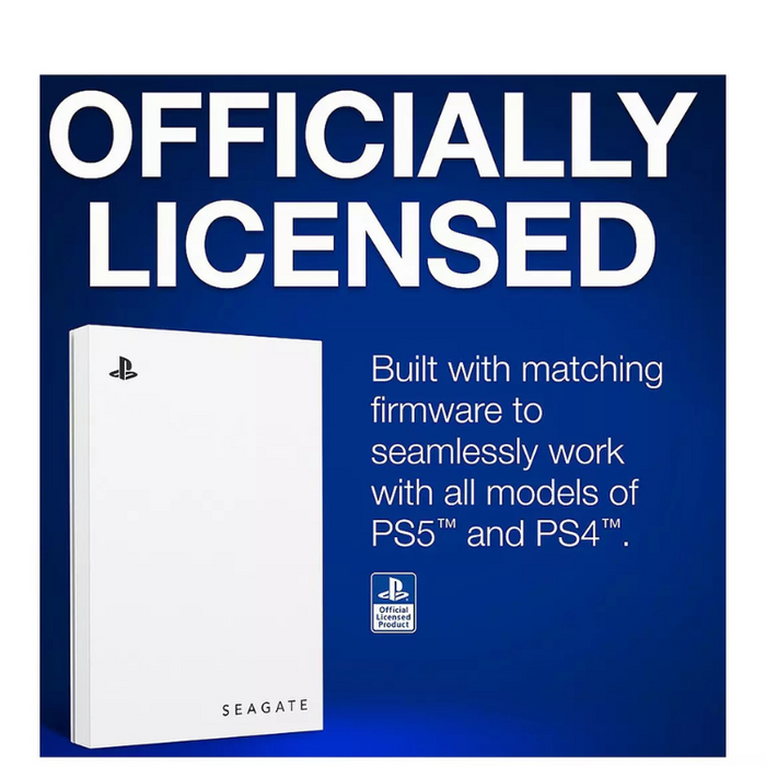 Seagate Game Drive 2TB External HDD for PS4 & PS5
