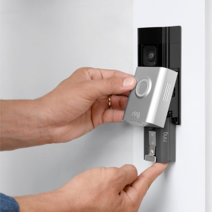 Ring Battery Plus Video Doorbell – 2025 (Newest Gen) - DIY Wireless Doorbell Camera with 1536p HD, Full-Body View, Quick-Release Battery | 5-Min Easy Installation