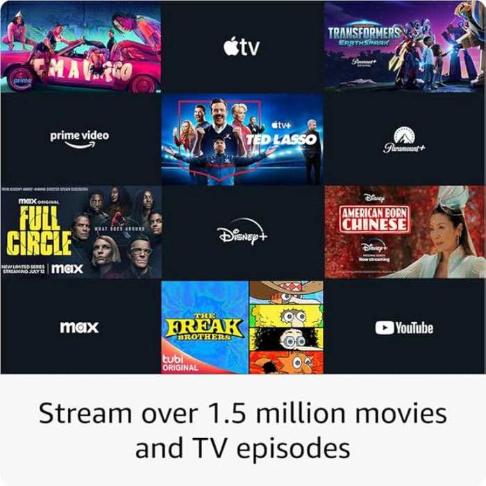 Amazon Fire TV 4K Stick – Fast Streaming, Live TV - Black