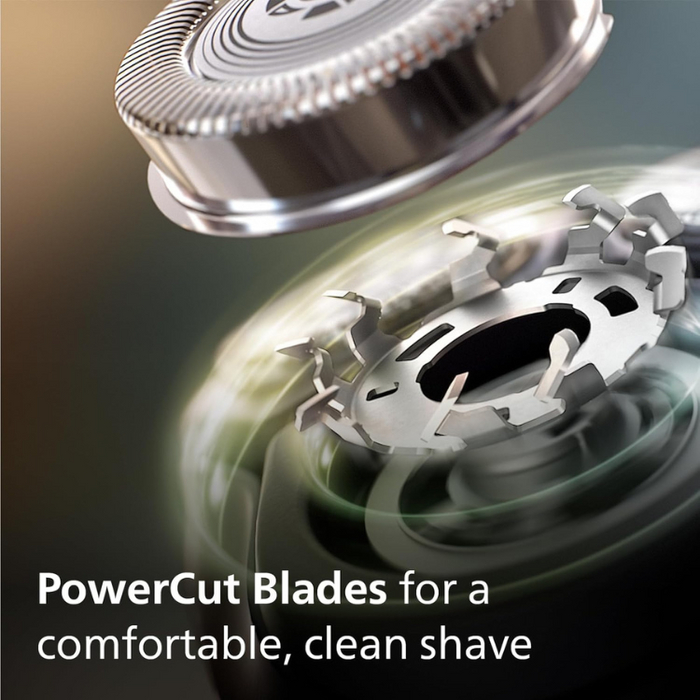 Philips Series 3000 Wet & Dry Electric Shaver S3145/00 with Pop-Up Trimmer - Dark Moon