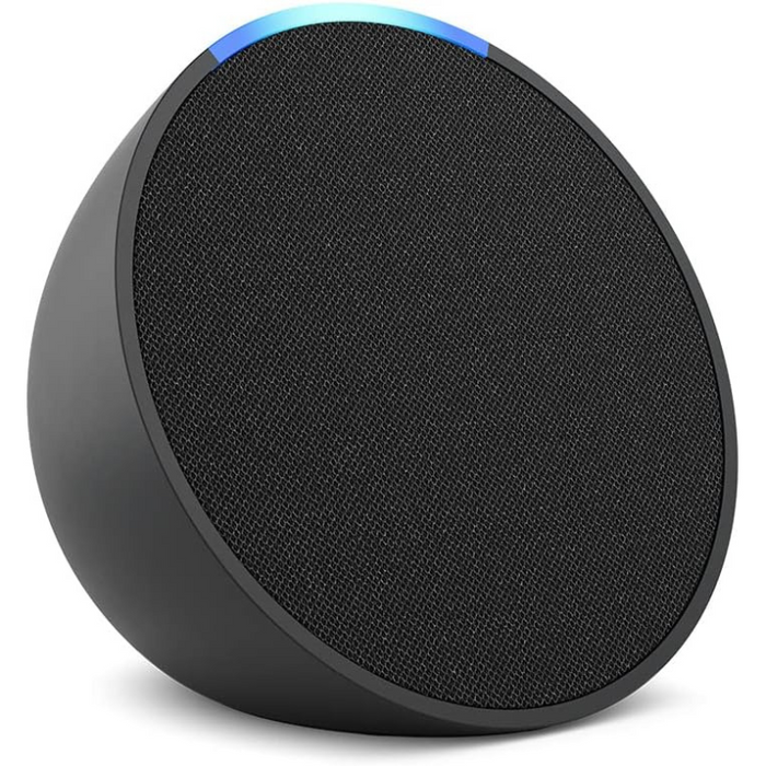 Amazon Echo Pop Smart Speaker with Alexa – Newest Gen, Compact Design - Charcoal