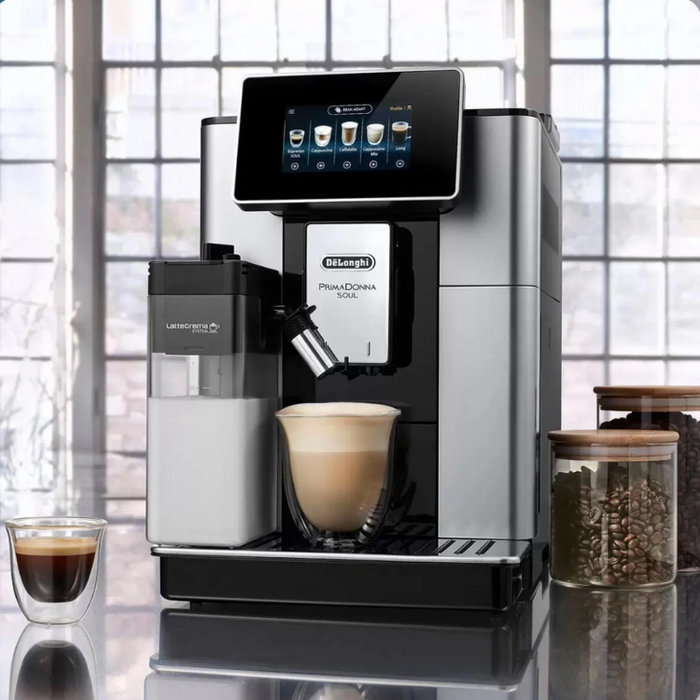 De'Longhi PrimaDonna Soul Bean-to-Cup Coffee Machine - ECAM610.55.SB