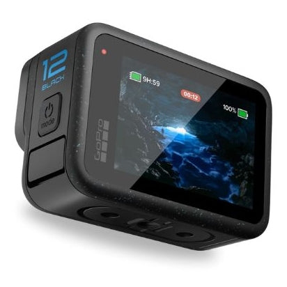 GoPro HERO12 Black Action Camera – Waterproof, 5.3K Ultra HD 60fps, 27MP Image