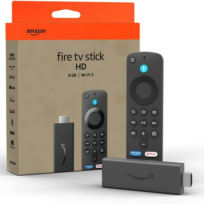 Amazon Fire TV Stick HD (2024) with Alexa Voice Remote & Live TV Guide