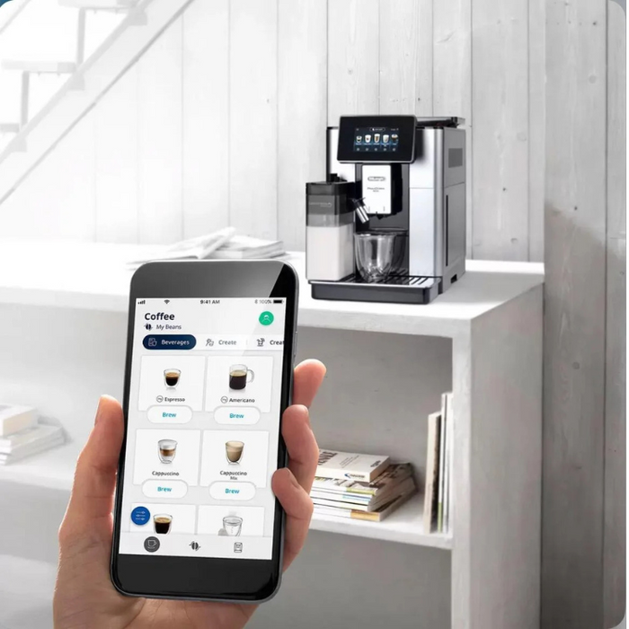 De'Longhi PrimaDonna Soul Bean-to-Cup Coffee Machine - ECAM610.55.SB