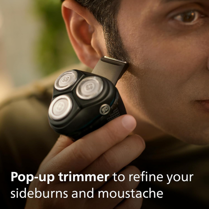 Philips Series 3000 Wet & Dry Electric Shaver S3145/00 with Pop-Up Trimmer - Dark Moon