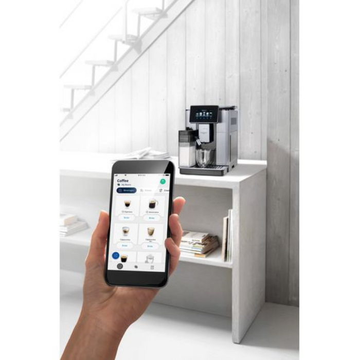 De'Longhi PrimaDonna Soul ECAM610.75.MB Bean to Cup Coffee Machine – Silver and Black