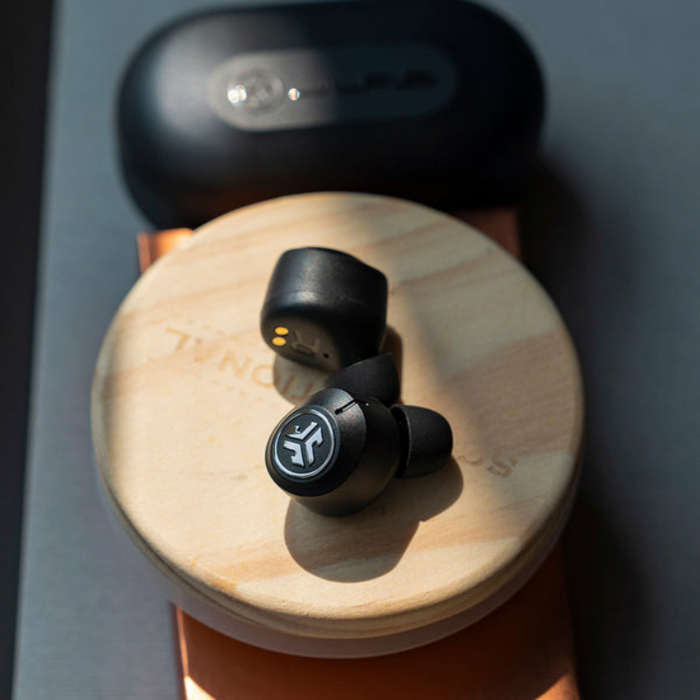 JLab JBuds Air ANC True Wireless Earbuds with Smart Noise Canceling – Black