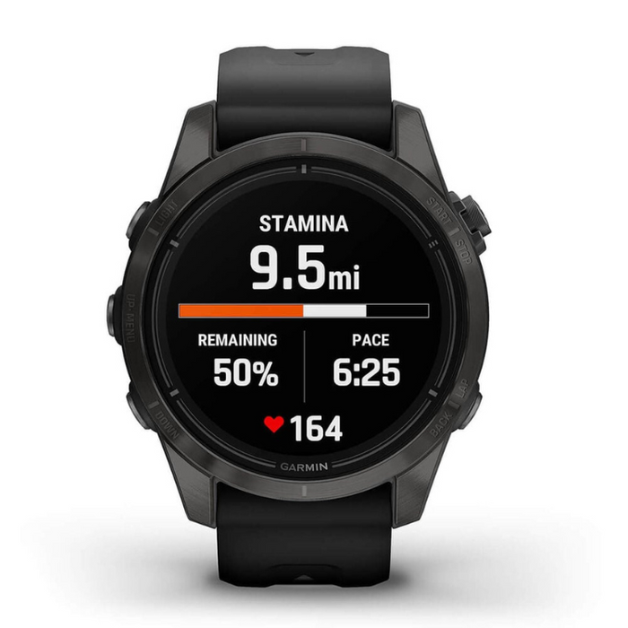 Garmin Epix Pro (Gen 2) Standard Edition Smartwatch with Band 42mm Case Carbon Grey/Black