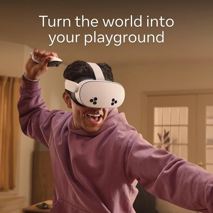 Meta Quest 3S 128 GB Dive into mixed reality All-in-one headset - White