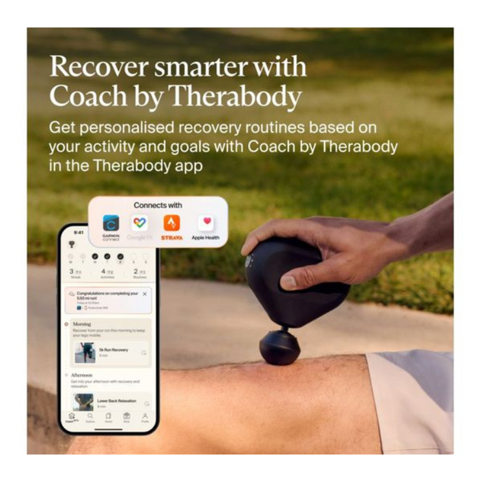 THERABODY Theragun Mini 3.0 Handheld Smart Body Massager - Black