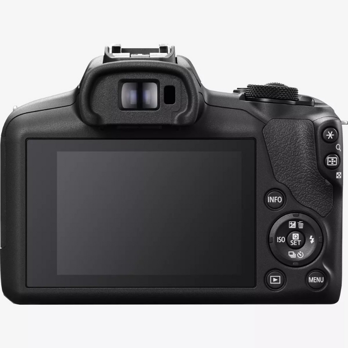 Canon EOS R100 Mirrorless Camera + RF-S 18-45mm F4.5-6.3 IS STM Lens Kit - Black
