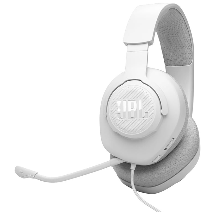 JBL Quantum 100M2 Wired Over-Ear Gaming Headset with JBL QuantumSOUND Signature, Detachable Boom Mic, Multi-Platform Compatibility, and Memory Foam Comfort