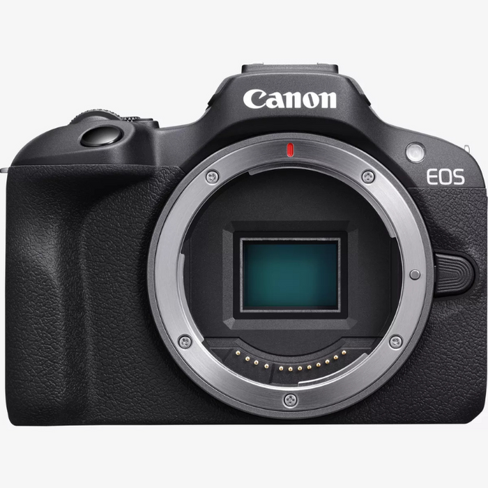 Canon EOS R100 Mirrorless Camera + RF-S 18-45mm F4.5-6.3 IS STM Lens Kit - Black