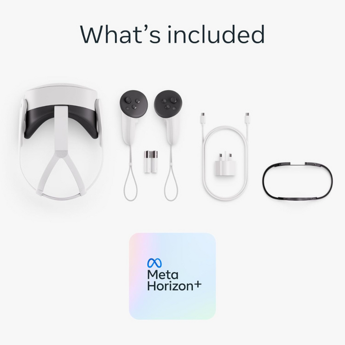 Meta Quest 3S 128 GB Dive into mixed reality All-in-one headset - White