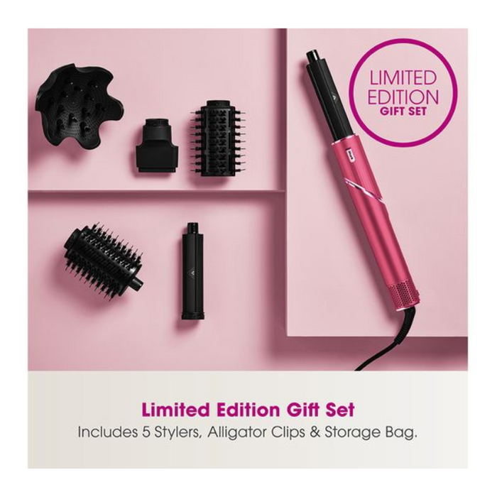 SHARK FlexStyle 5-in-1 Air Styler & Hair Dryer with Storage Case - HD440BPUK Malibu Pink