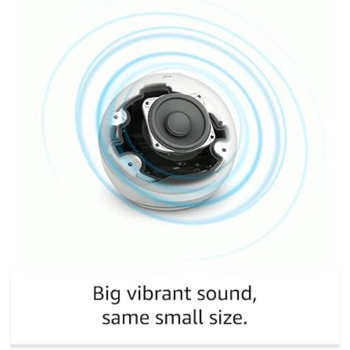 Echo Dot (Newest gen) Big vibrant sound Wi-Fi and Bluetooth smart speaker with Alexa