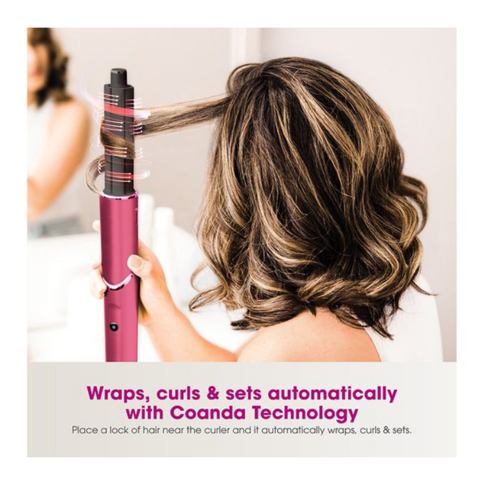 SHARK FlexStyle 5-in-1 Air Styler & Hair Dryer with Storage Case - HD440BPUK Malibu Pink