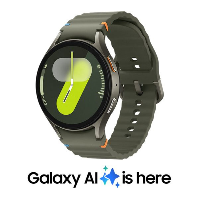 Samsung Galaxy Watch7 Bluetooth Smartwatch with Bixby – 44mm Super AMOLED Display, AI-Powered Health Tracking – Green