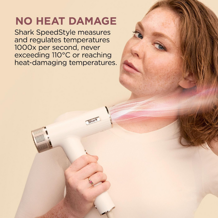 Shark SpeedStyle 3-in-1 Hair Dryer for Straight & Wavy Hair HD331UK - Silk