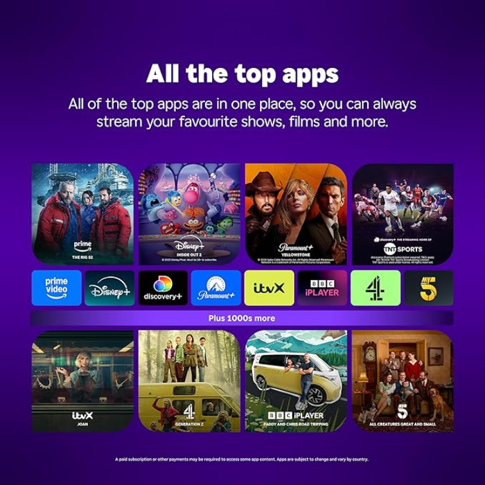 Roku Streaming Stick 2025 – HD Streaming Device with Voice Remote, Works with Alexa, Google Home & Apple AirPlay, Access to Free & Live TV