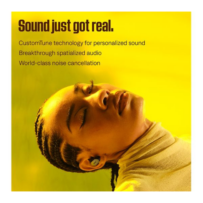 Bose QuietComfort Ultra Wireless Noise Cancelling Earbuds Bluetooth Noise Cancelling with Spatial Audio - Black