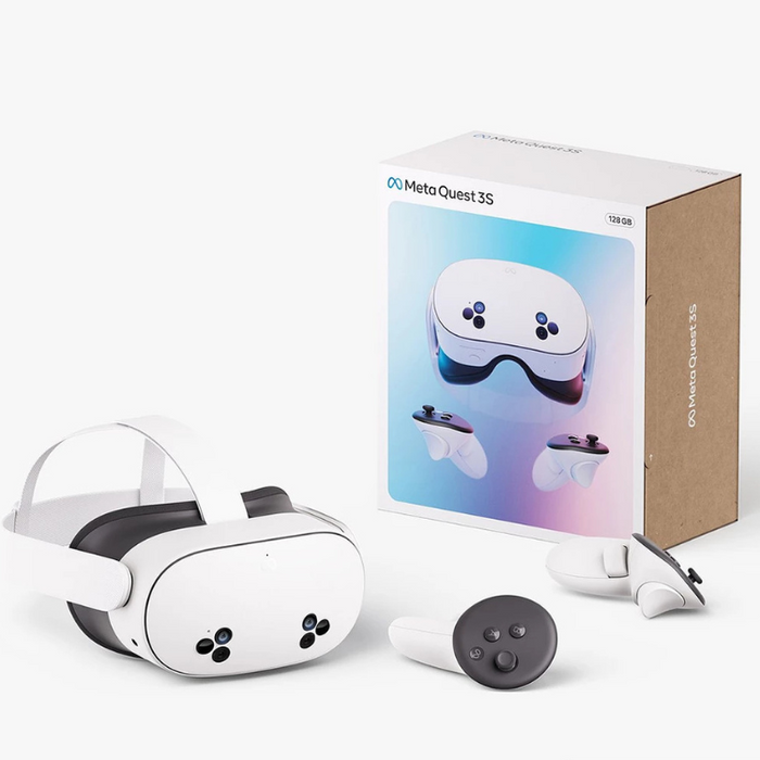 Meta Quest 3S – 128GB All-in-One Mixed Reality VR Headset