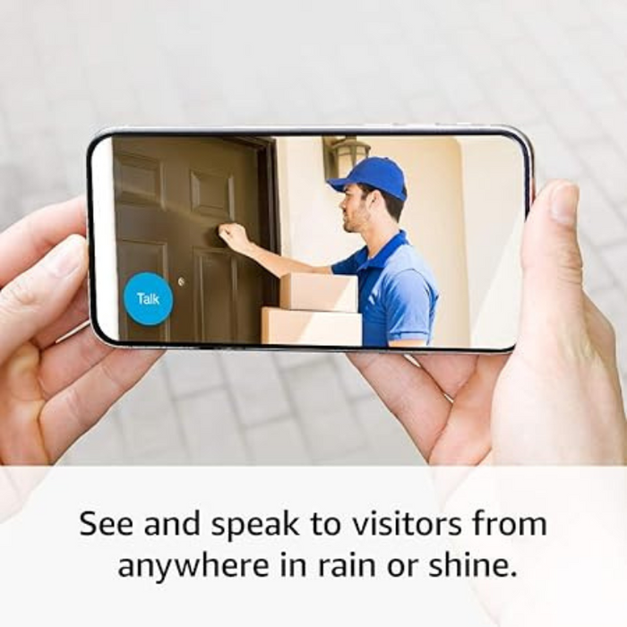Blink Outdoor with two-year battery life Wireless HD smart security camera - Black