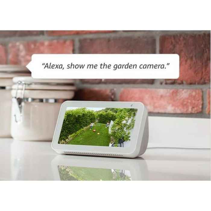 RING Floodlight Wired Pro 2K WiFi Security Camera - White