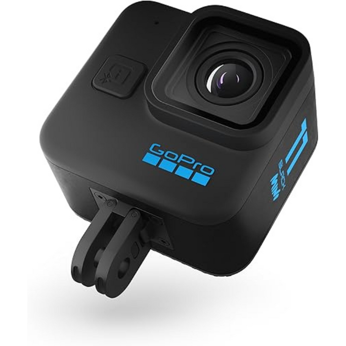 GoPro HERO11 Black Mini - Compact Waterproof Action Camera With 5.3K60 Ultra HD Video, 24.7MP Frame Grabs, 1/1.9" Image Sensor Live Streaming Stabilization