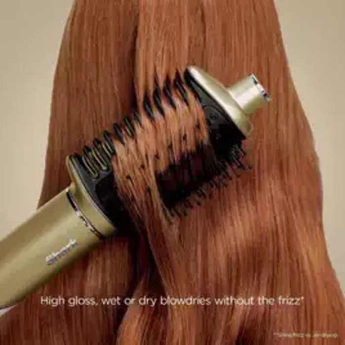 Shark Glam Straight, Waves & Curls Multi-Styler HD6052SUK – Premium 6-in-1 Hair Styler & Dryer with Ceramic Airflow Technology – Gold