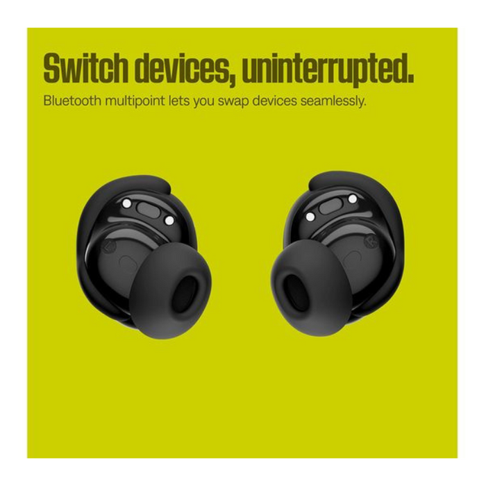 BOSE QuietComfort Wireless Bluetooth Noise-Cancelling Earbuds - Black