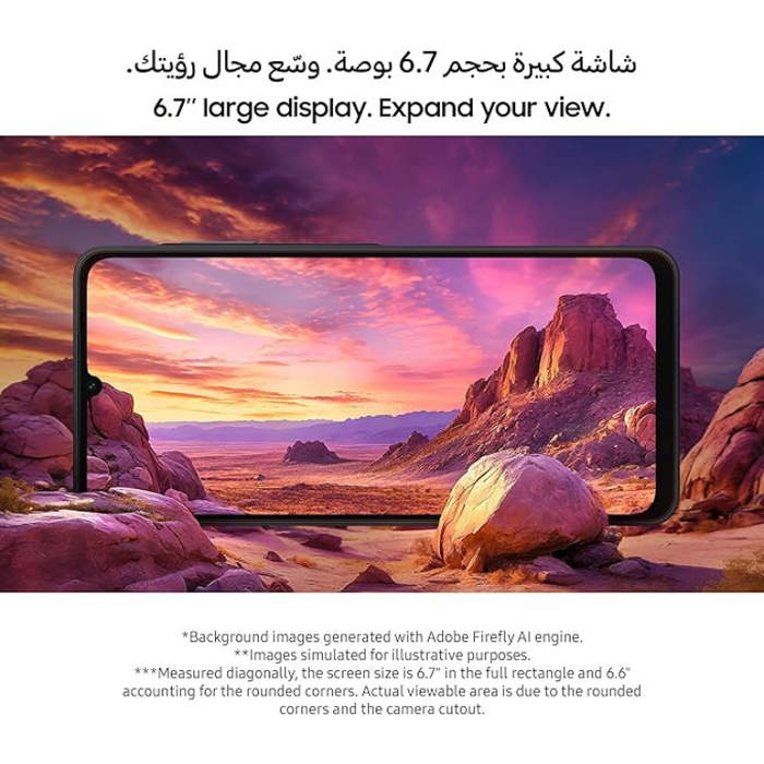 Samsung Galaxy A06 4GB RAM 128GB Storage Dual SIM 6.7 Inch HD Plus Display 50MP Camera 5000mAh Battery Android 14