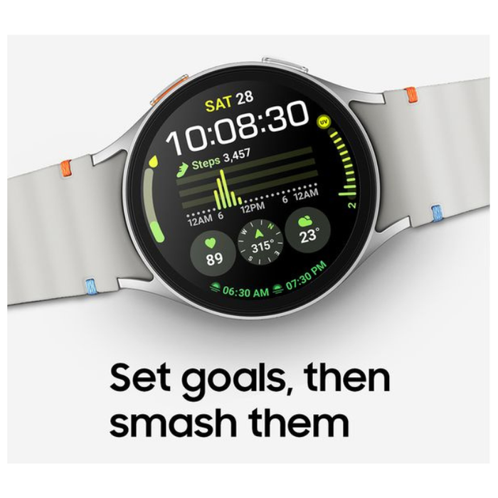 Samsung Galaxy Watch7 Bluetooth Smartwatch with Bixby – 44mm Super AMOLED Display, AI-Powered Health Tracking – Green