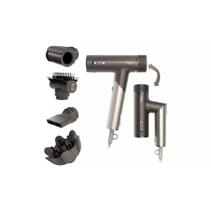 SpeedStyle Pro FLEX 4-in-1 High-Velocity Hair Dryer System HD542UK - Silver