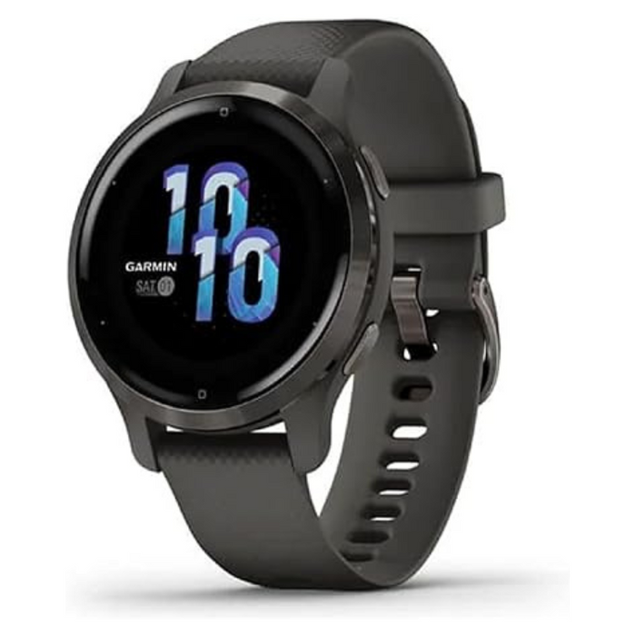 Garmin Venu 2S GPS Smartwatch 40mm AMOLED Display Health & Fitness Tracking Music Storage Up to 10-Day Battery - Graphite
