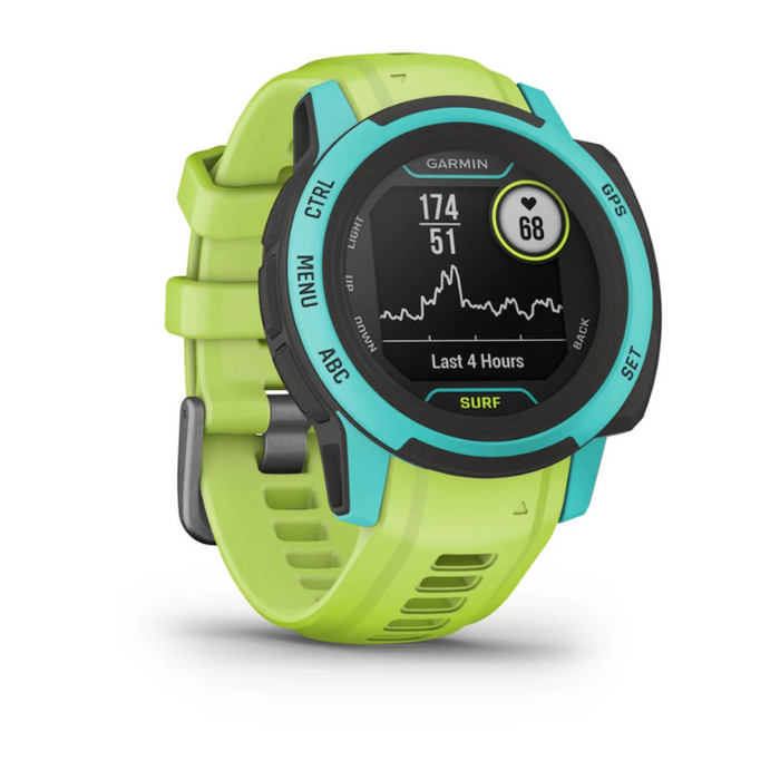 Garmin Instinct 2S Surf Edition GPS Watch - Waikiki