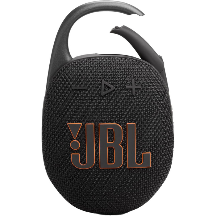 JBL Clip 5 Ultra-Portable Bluetooth Speaker – Powerful JBL Pro Sound, 12H Playtime, PlaytimeBoost, IP67 Waterproof & Dustproof, Built-in Carabiner – Black & Pink