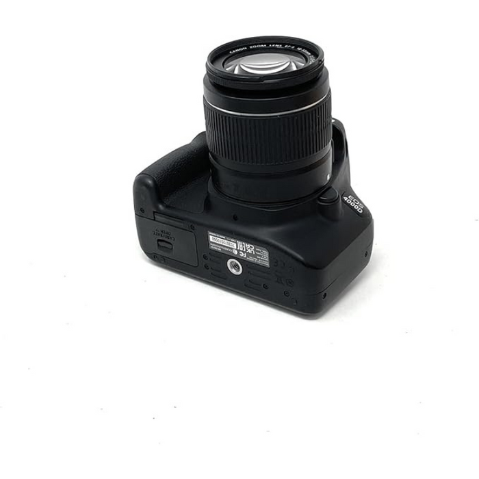 Canon EOS 4000D DSLR Camera and EF-S 18-55 mm f/3.5-5.6 III Lens - Black