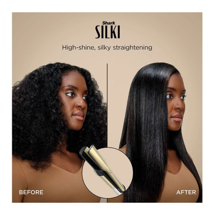 Shark Glam Straight, Waves & Curls Multi-Styler HD6052SUK – Premium 6-in-1 Hair Styler & Dryer with Ceramic Airflow Technology – Gold