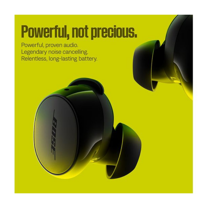 BOSE QuietComfort Wireless Bluetooth Noise-Cancelling Earbuds - Black
