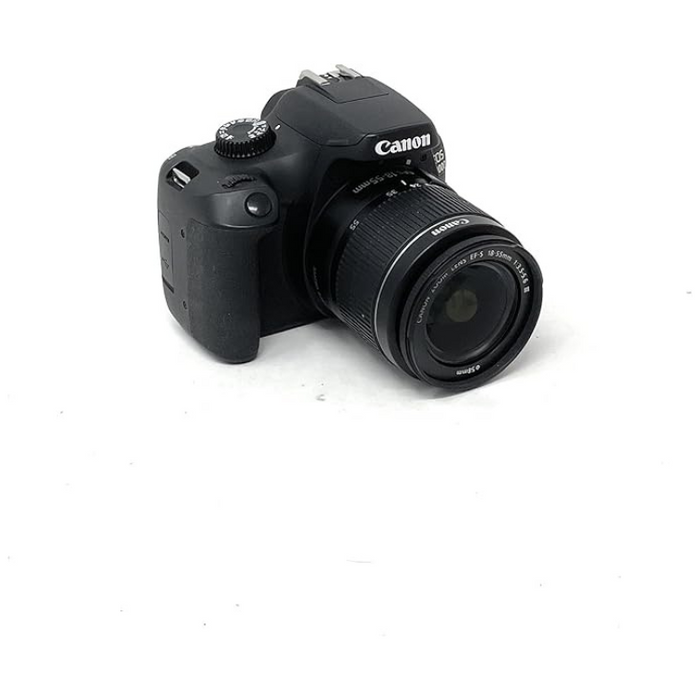 Canon EOS 4000D DSLR Camera and EF-S 18-55 mm f/3.5-5.6 III Lens - Black