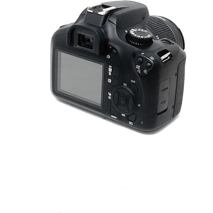Canon EOS 4000D DSLR Camera and EF-S 18-55 mm f/3.5-5.6 III Lens - Black