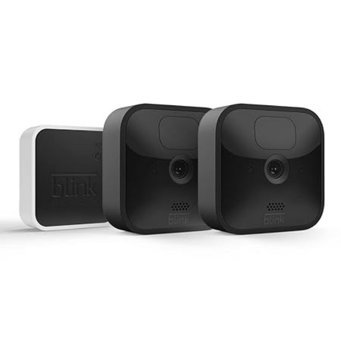 Blink Outdoor with two-year battery life Wireless HD smart security camera - Black